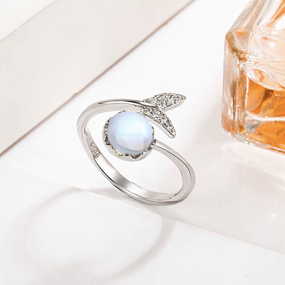 925 Silver Moonstone Rings