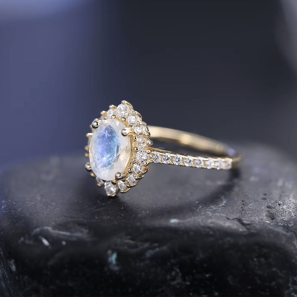 Authentic Moonstone Ring