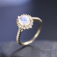 Authentic Moonstone Ring