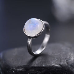 Moonstone Birthstone Ring