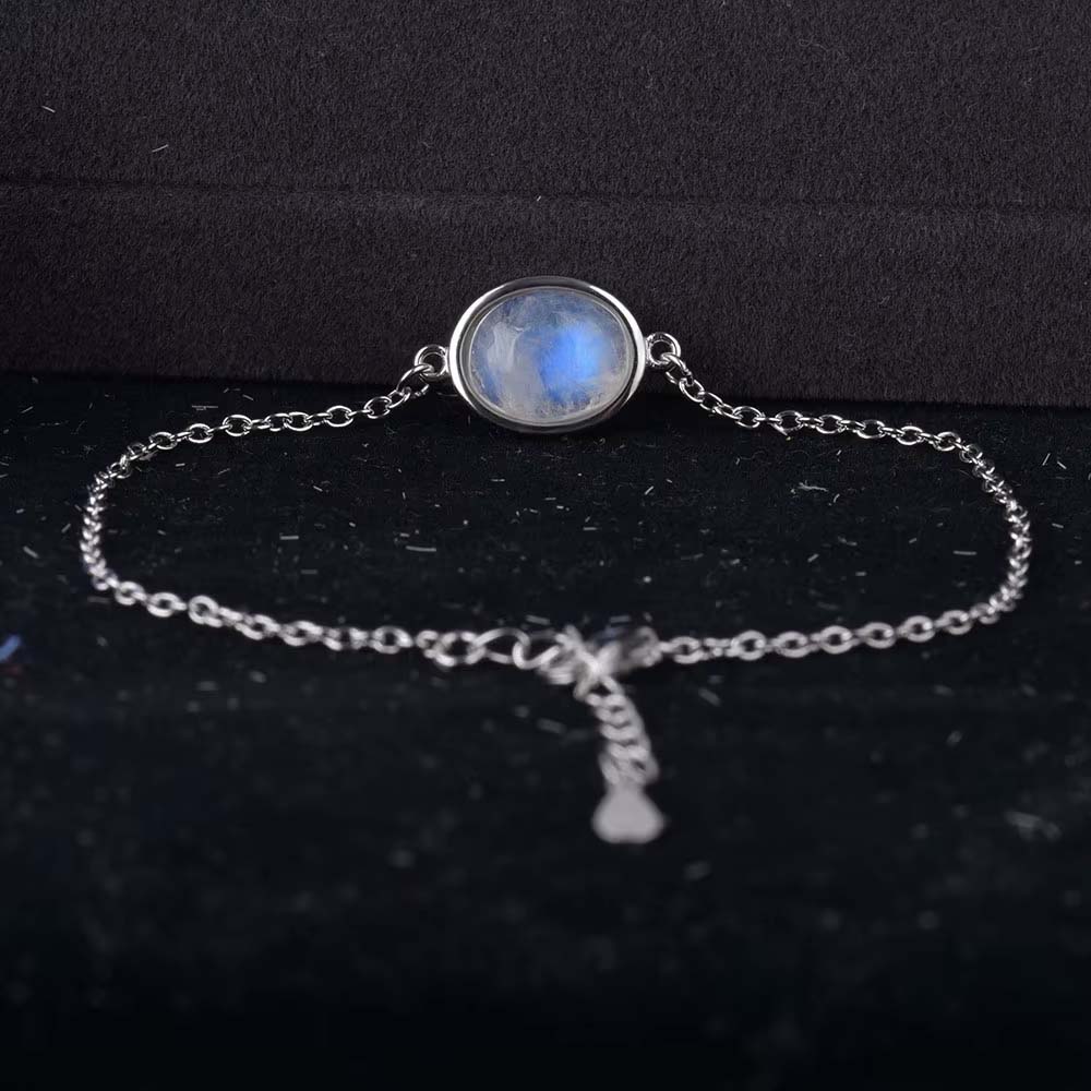 blue moonstone bracelet