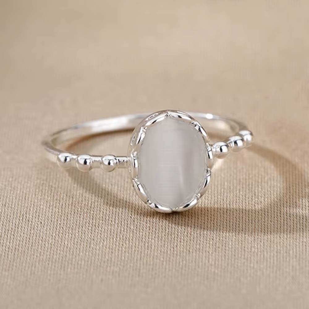 Cat's Eye Moonstone Ring