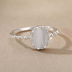 Cat's Eye Moonstone Ring