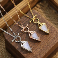 Dainty Moonstone Necklace