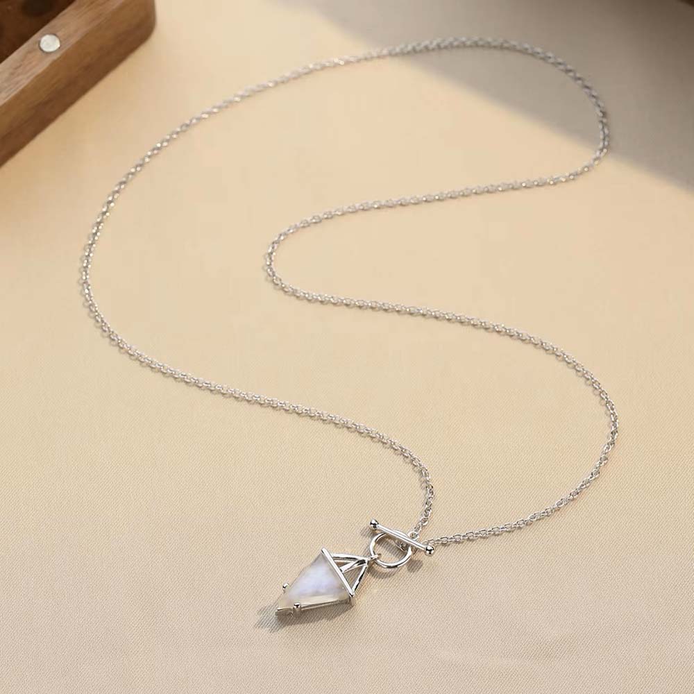 Dainty Moonstone Necklace