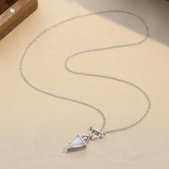 Dainty Moonstone Necklace