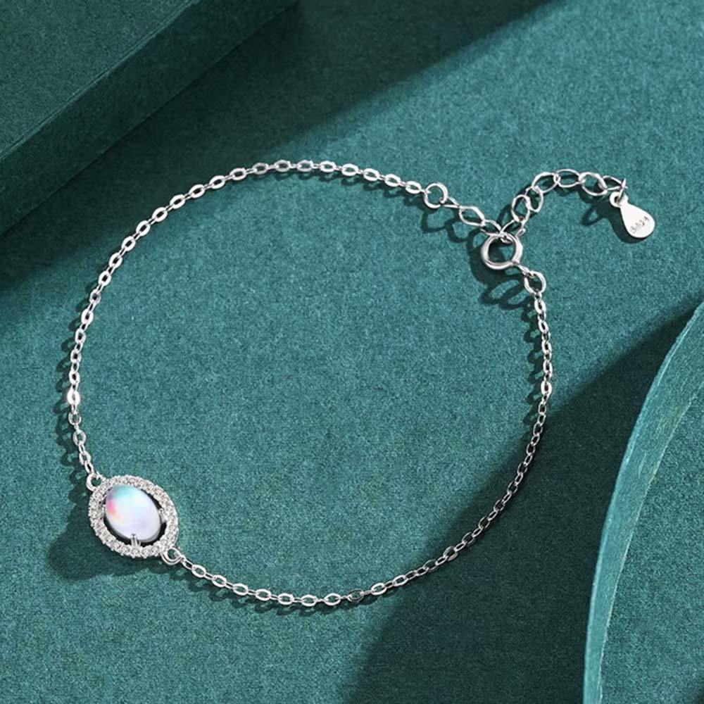 genuine moonstone bracelet