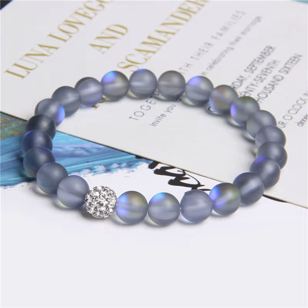 Gray Moonstone Bracelet