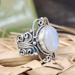 Huge Moonstone Ring