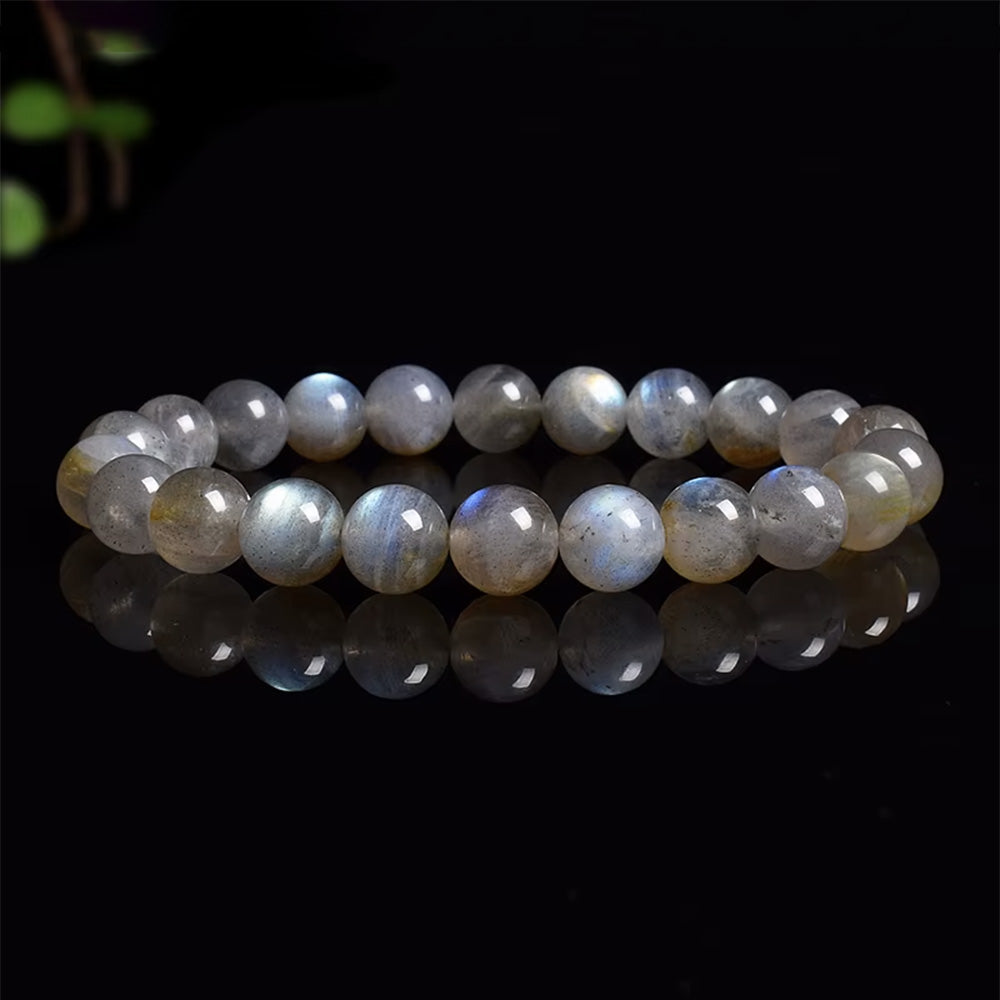 labradorite and moonstone bracelet