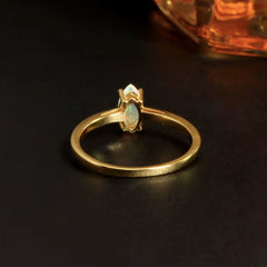 Marquise Moonstone Ring