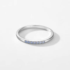 Moonstone Bezel Ring