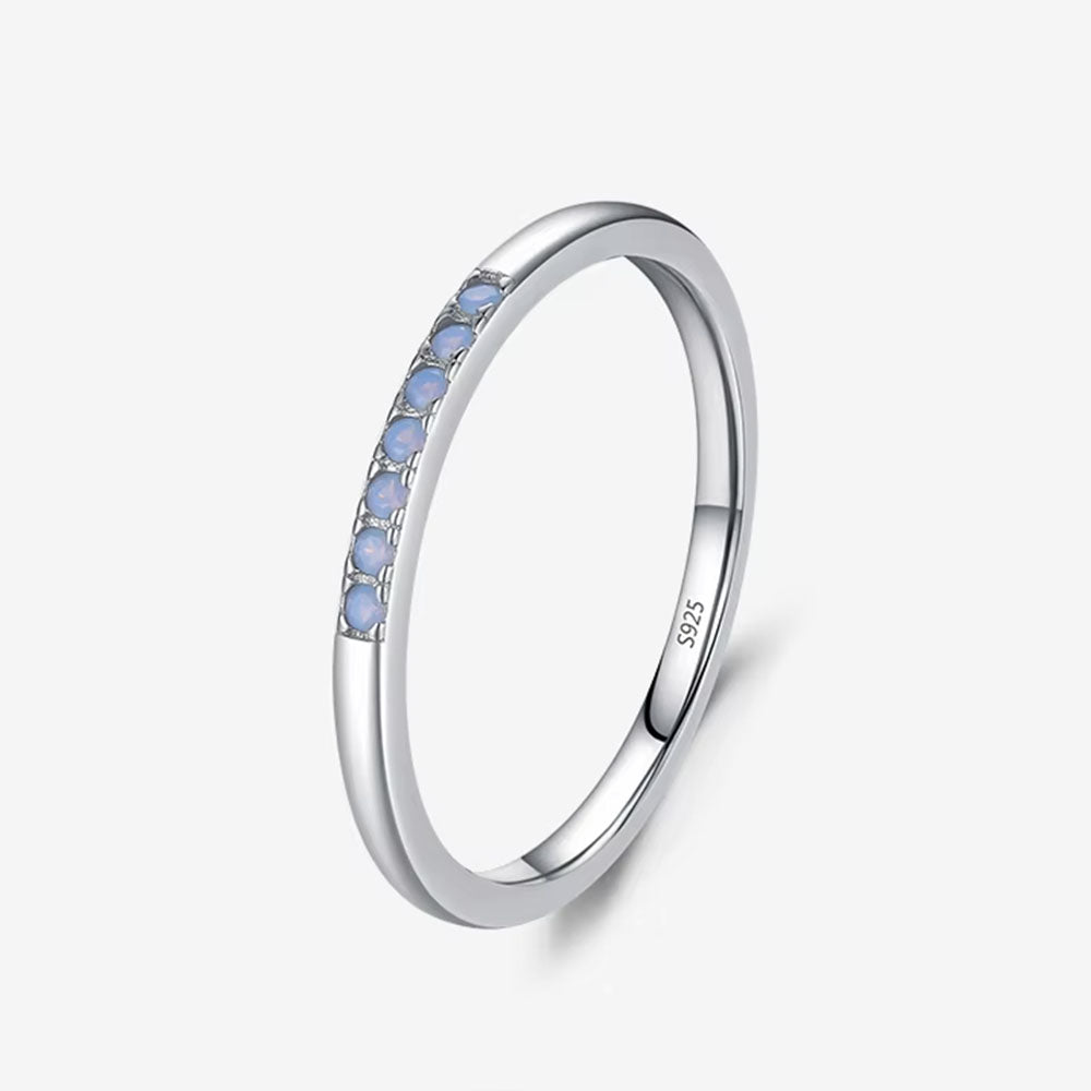 Moonstone Bezel Ring