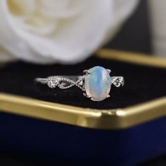 Moonstone Birthstone Ring