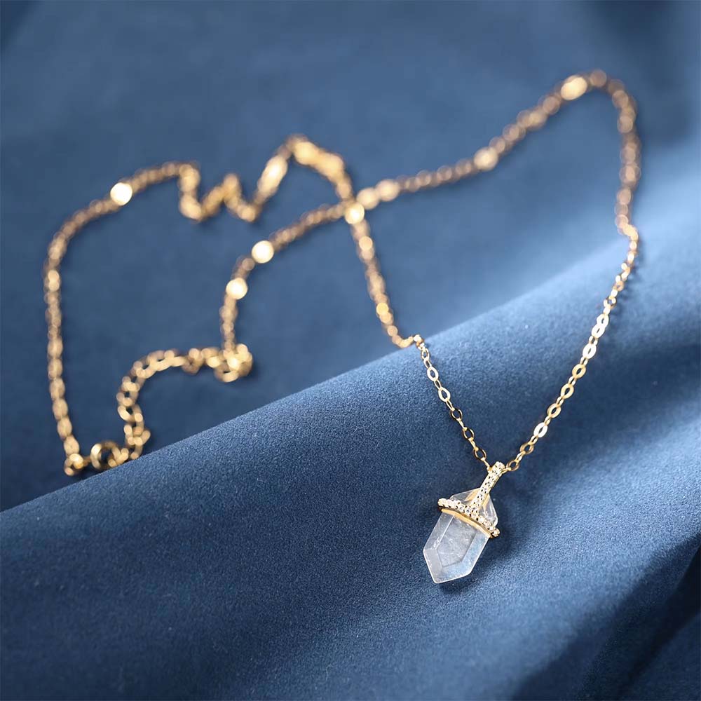 Moonstone Crystal Necklace