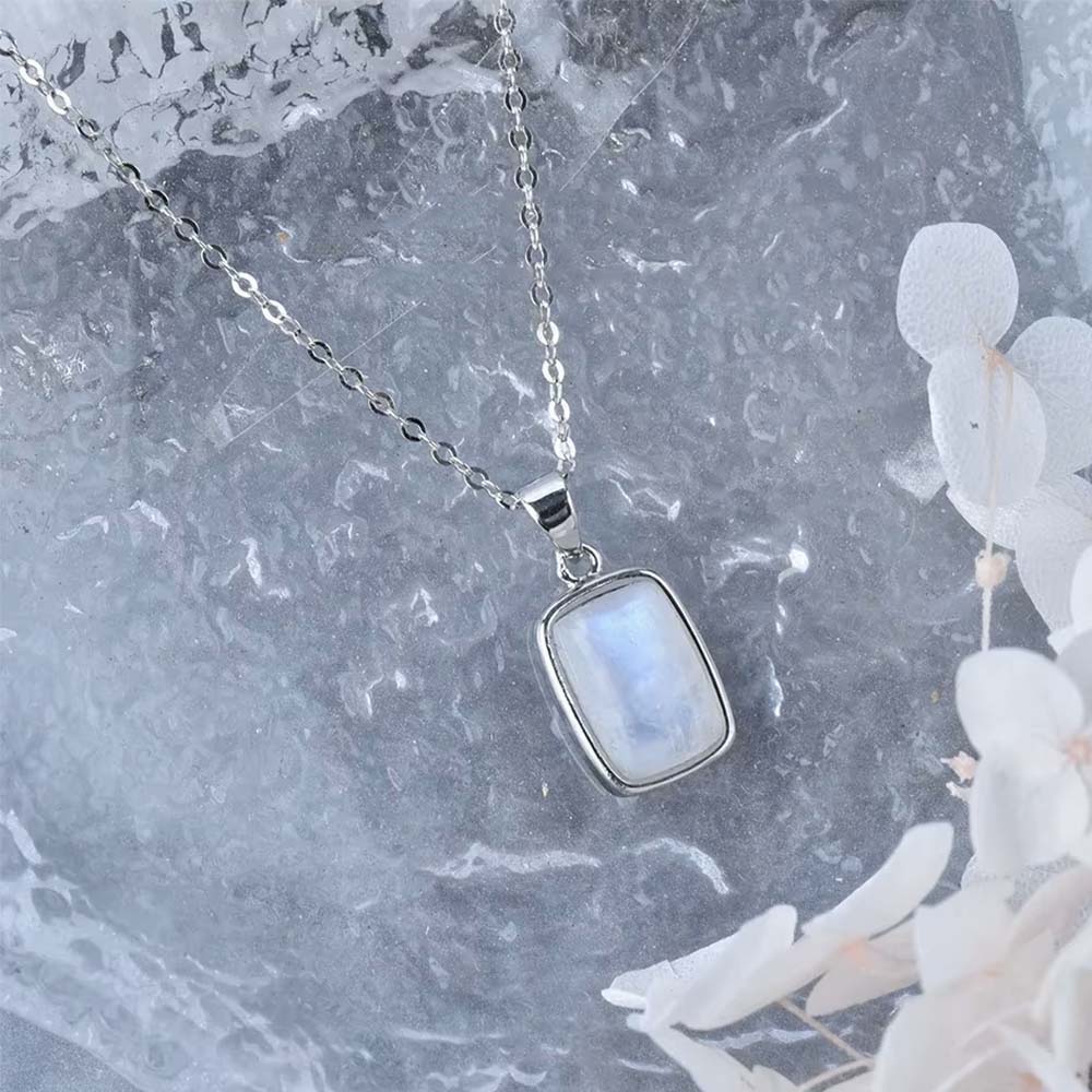 moonstone gemstone necklace