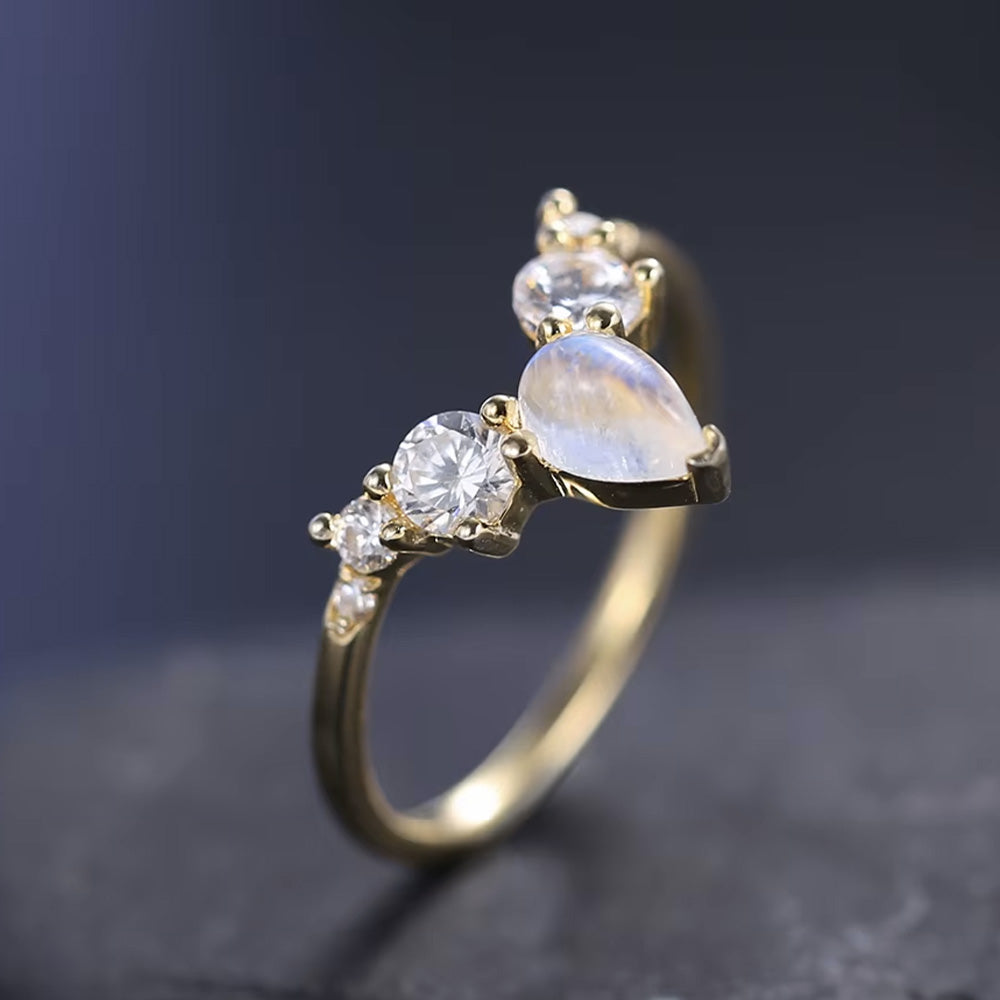 moonstone promise ring