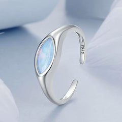 moonstone signet ring