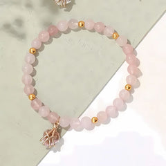 Pink Moonstone Bracelet