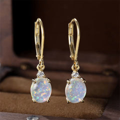 Rainbow Moonstone Earrings