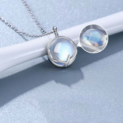 Sterling Silver Moonstone Necklace