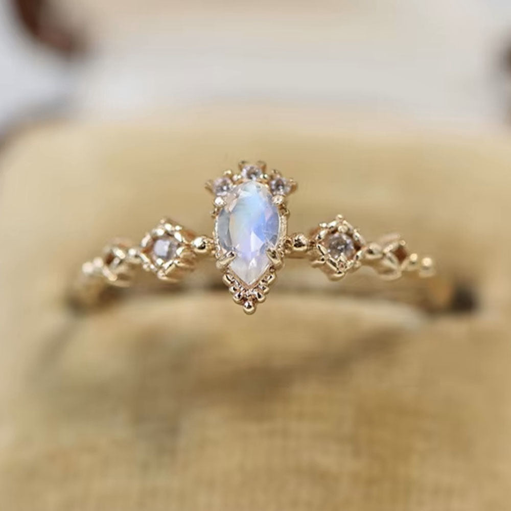 victorian moonstone ring