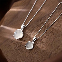 white moonstone necklace